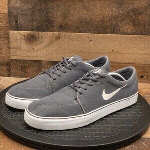 NIKE SATIRE MENS ATHLETIC SHOES RETRO SNEAKERS SKATER GRAY CASUAL LOW SIZE 13